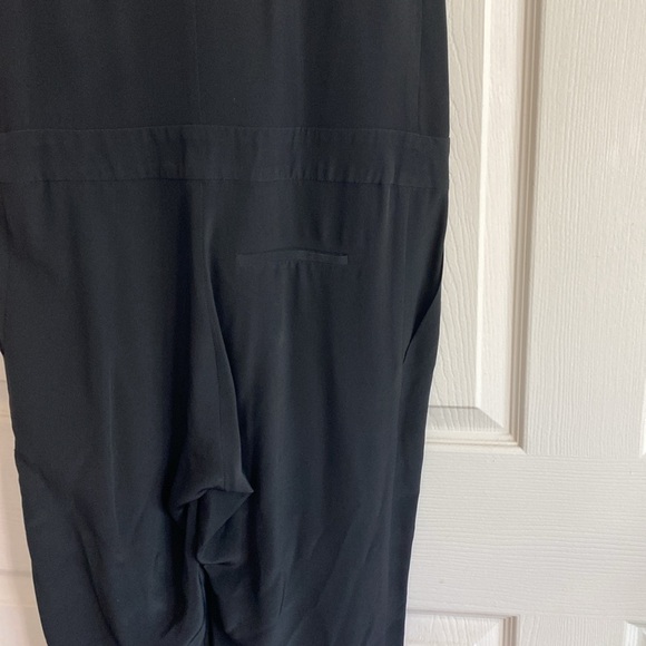 Maje Silk Jumper with leather trim at shoulder Size 1 - Picture 9 of 14